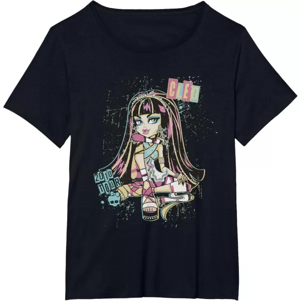 Monster High Alumni  Cleo 2010 Tour TShirtBlack