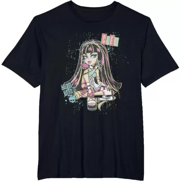 Monster High Alumni  Cleo 2010 Tour TShirtBlack