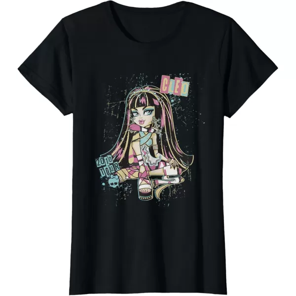 Monster High Alumni  Cleo 2010 Tour TShirtBlack