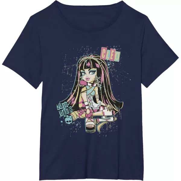 Monster High Alumni  Cleo 2010 Tour TShirtNavy Blue