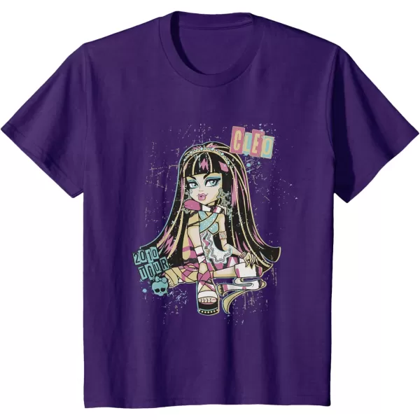 Monster High Alumni  Cleo 2010 Tour TShirtPurple