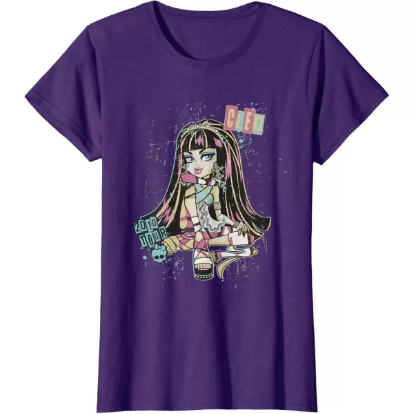 Monster High Alumni  Cleo 2010 Tour TShirtPurple