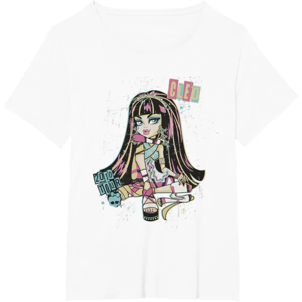 Monster High Alumni  Cleo 2010 Tour TShirtWhite