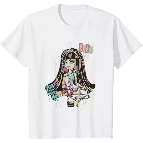 Monster High Alumni  Cleo 2010 Tour TShirtWhite