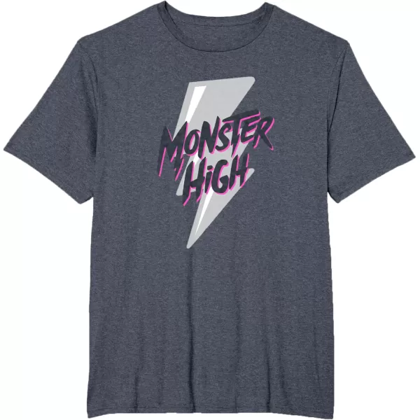 Monster High Alumni  Monster High Lightning Bolt TShirtHeather Blue