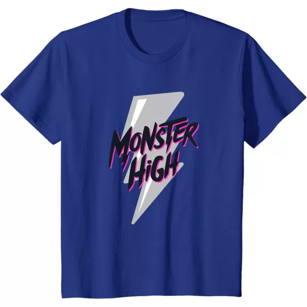 Monster High Alumni  Monster High Lightning Bolt TShirtRoyal Blue