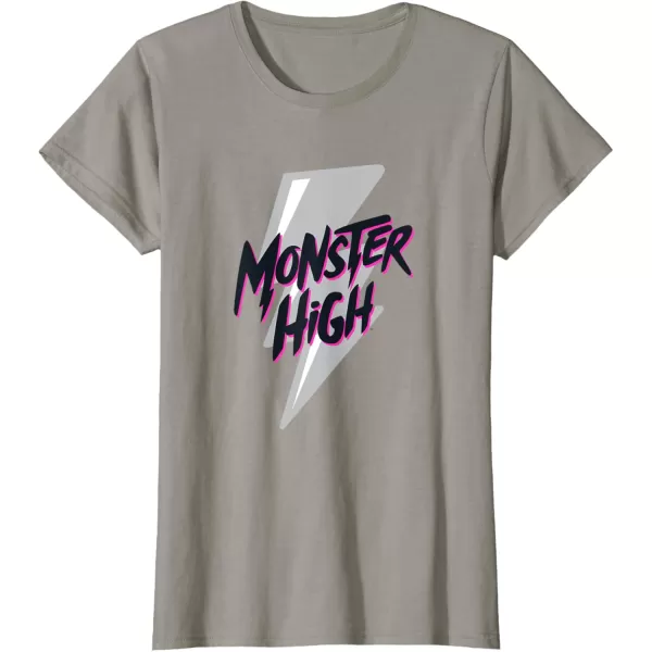 Monster High Alumni  Monster High Lightning Bolt TShirtSlate Grey