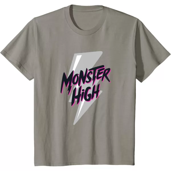 Monster High Alumni  Monster High Lightning Bolt TShirtSlate Grey