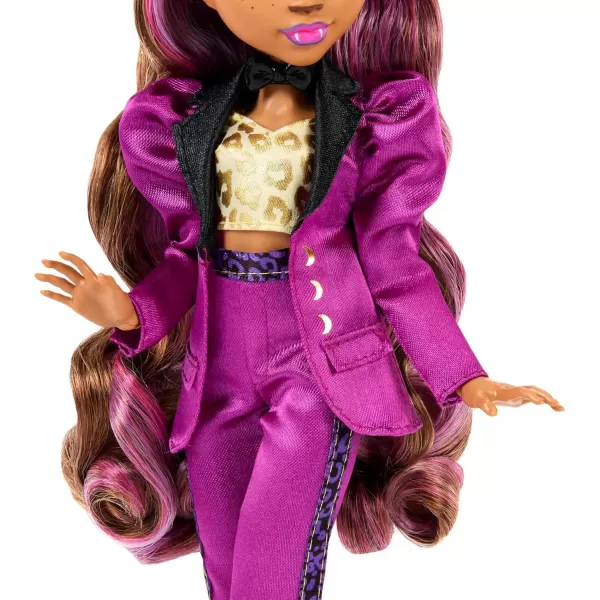 Monster High Doll Clawdeen Wolf in Monster Ball Party Fashion with Themed Accessories Including BalloonsClawdeen