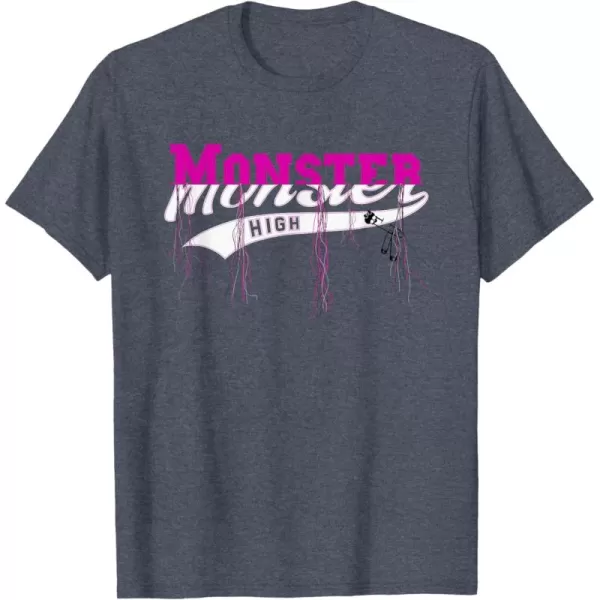 Monster High Alumni  Banner TShirtHeather Blue