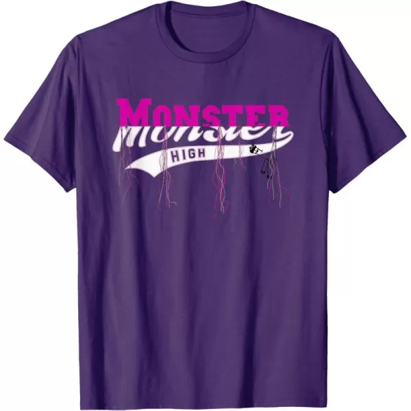 Monster High Alumni  Banner TShirtPurple