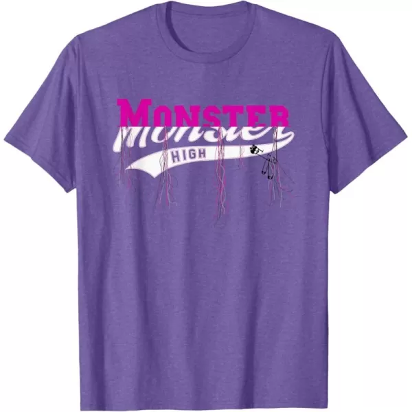 Monster High Alumni  Banner TShirtPurple Heather