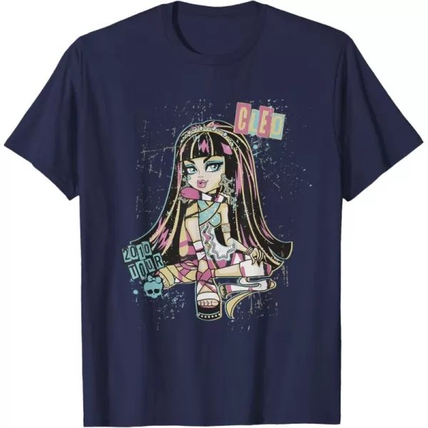 Monster High Alumni  Cleo 2010 Tour TShirtNavy Blue