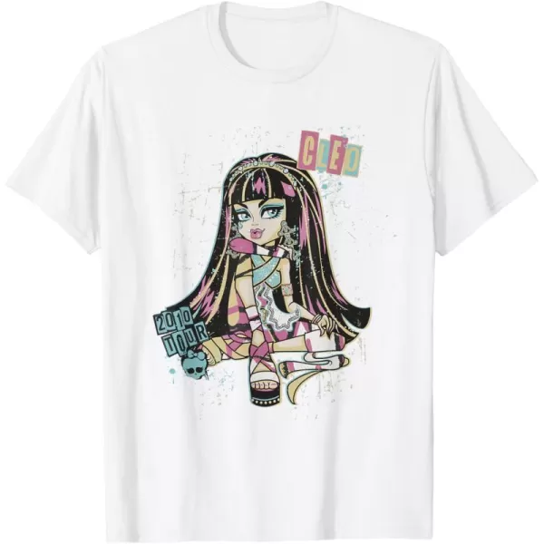 Monster High Alumni  Cleo 2010 Tour TShirtWhite