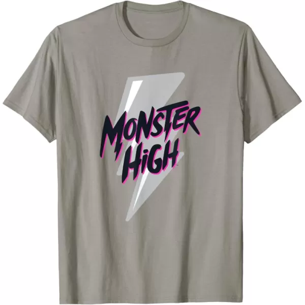 Monster High Alumni  Monster High Lightning Bolt TShirtSlate Grey