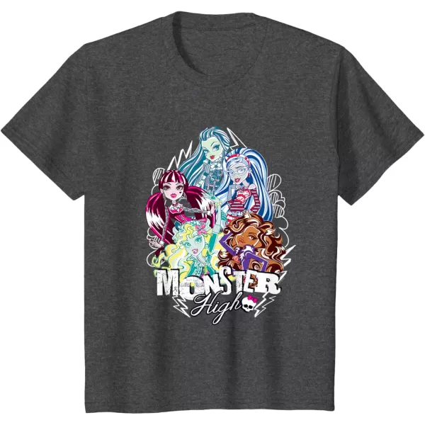 imageMonster High Alumni  My Boo Crew TShirtDark Heather Grey