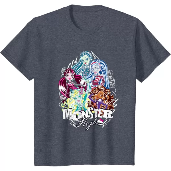 imageMonster High Alumni  My Boo Crew TShirtHeather Blue