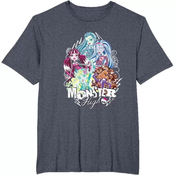 imageMonster High Alumni  My Boo Crew TShirtHeather Blue