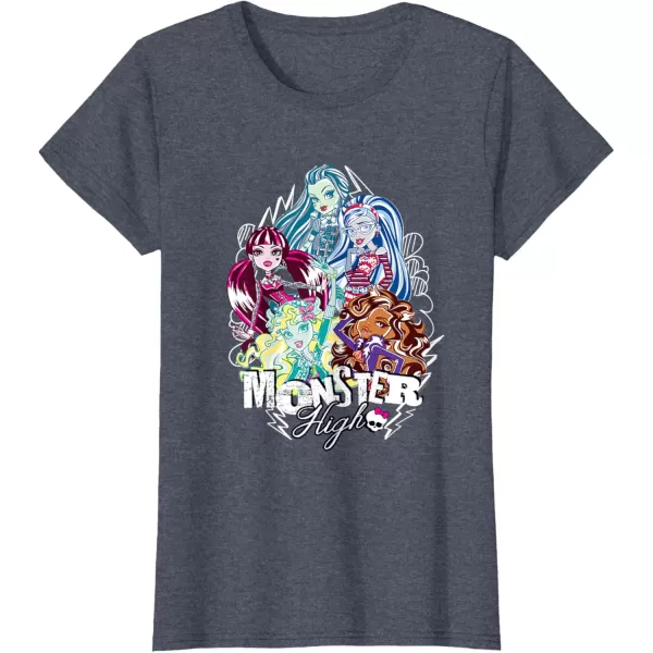 imageMonster High Alumni  My Boo Crew TShirtHeather Blue