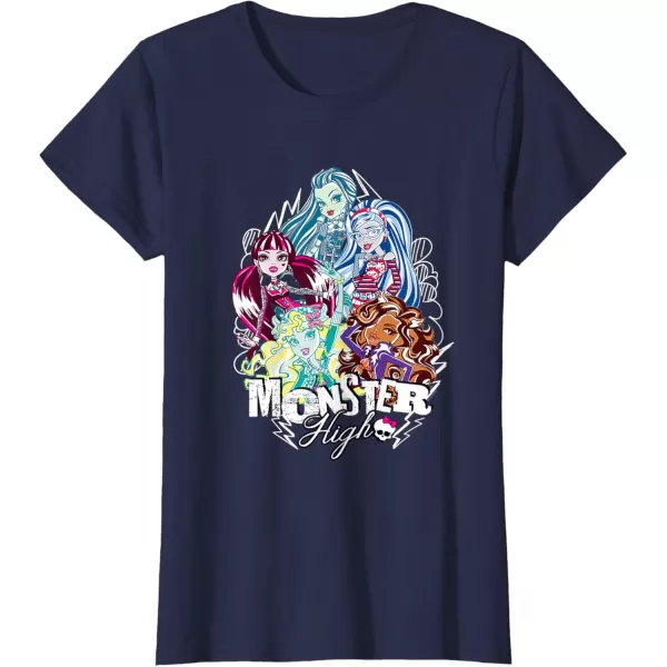 imageMonster High Alumni  My Boo Crew TShirtNavy Blue