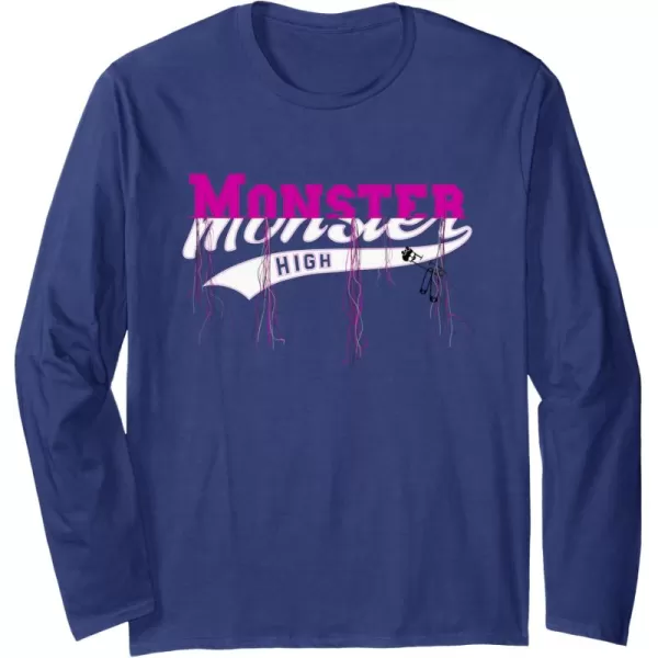 imageMonster High Alumni  Banner Long Sleeve TShirtNavy Blue