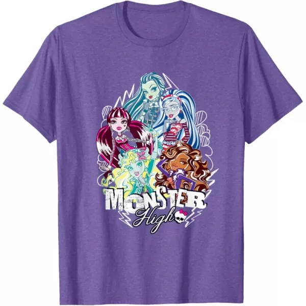 imageMonster High Alumni  My Boo Crew TShirtPurple Heather