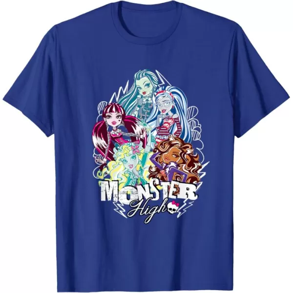 imageMonster High Alumni  My Boo Crew TShirtRoyal Blue