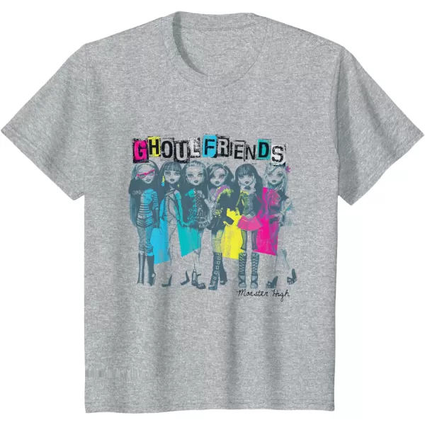 imageMonster High Alumni  Ghoulfriends TShirtHeather Grey