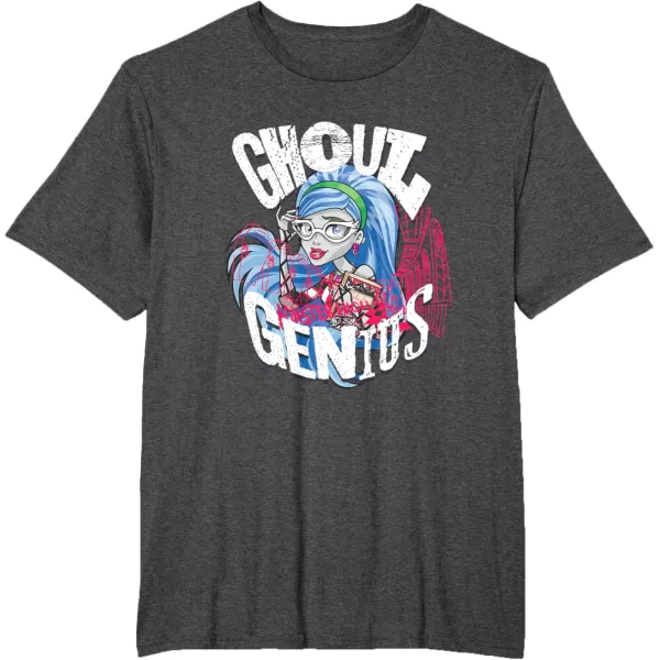 imageMonster High Alumni  Ghoulia Ghoul Genius TShirtDark Heather Grey