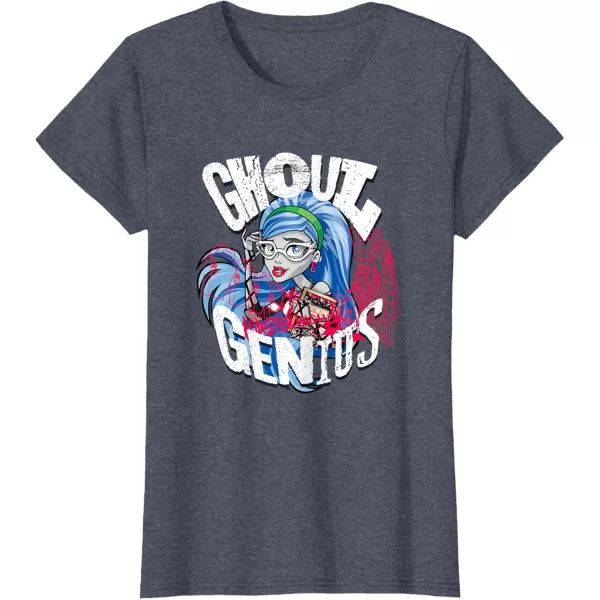 imageMonster High Alumni  Ghoulia Ghoul Genius TShirtHeather Blue