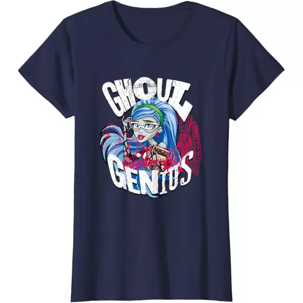 imageMonster High Alumni  Ghoulia Ghoul Genius TShirtNavy Blue