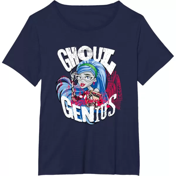 imageMonster High Alumni  Ghoulia Ghoul Genius TShirtNavy Blue