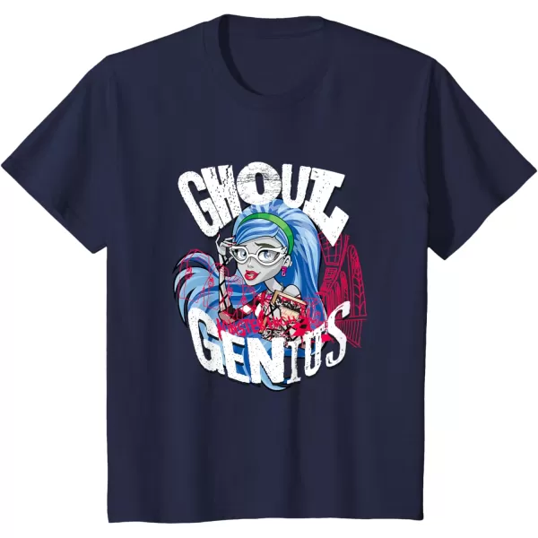 imageMonster High Alumni  Ghoulia Ghoul Genius TShirtNavy Blue