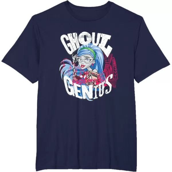 imageMonster High Alumni  Ghoulia Ghoul Genius TShirtNavy Blue