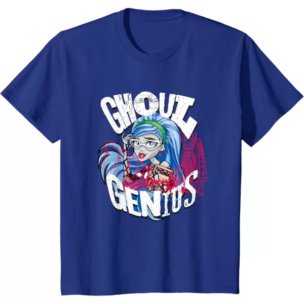 imageMonster High Alumni  Ghoulia Ghoul Genius TShirtRoyal Blue