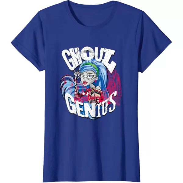 imageMonster High Alumni  Ghoulia Ghoul Genius TShirtRoyal Blue