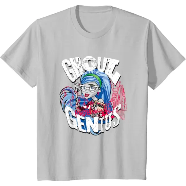 imageMonster High Alumni  Ghoulia Ghoul Genius TShirtSilver Grey