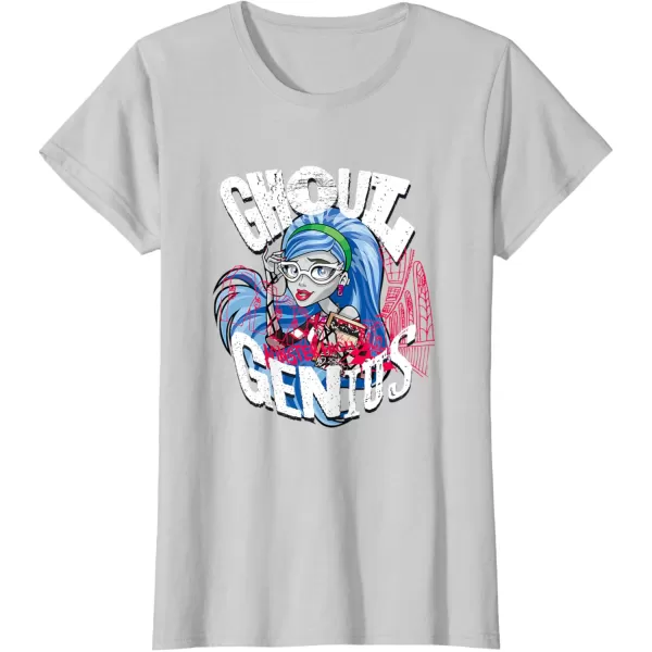 imageMonster High Alumni  Ghoulia Ghoul Genius TShirtSilver Grey