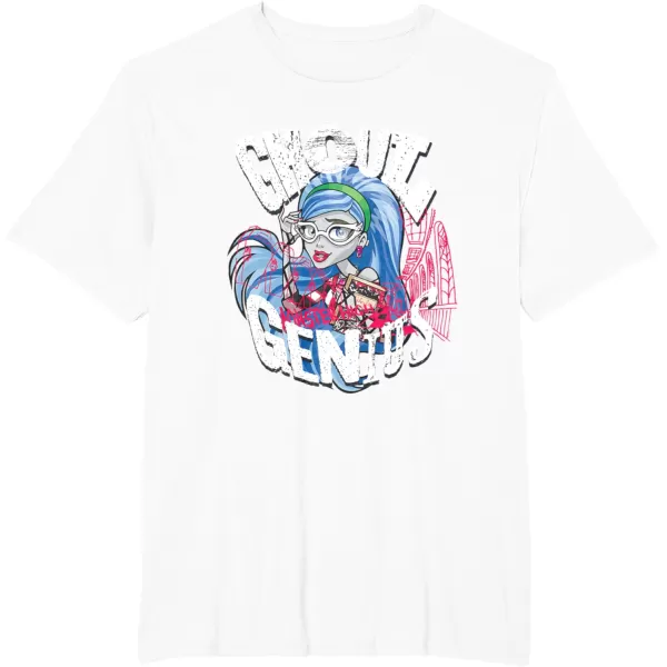 imageMonster High Alumni  Ghoulia Ghoul Genius TShirtWhite