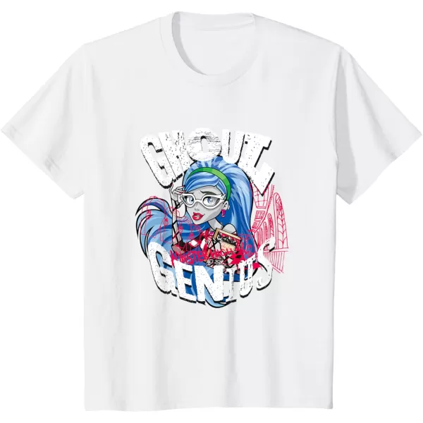 imageMonster High Alumni  Ghoulia Ghoul Genius TShirtWhite