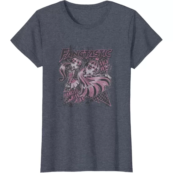 imageMonster High Alumni  Monster High Tour Draculaura TShirtHeather Blue