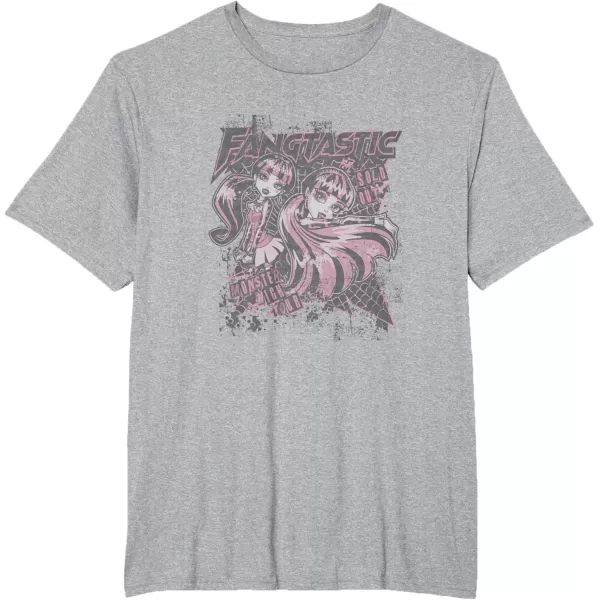 imageMonster High Alumni  Monster High Tour Draculaura TShirtHeather Grey