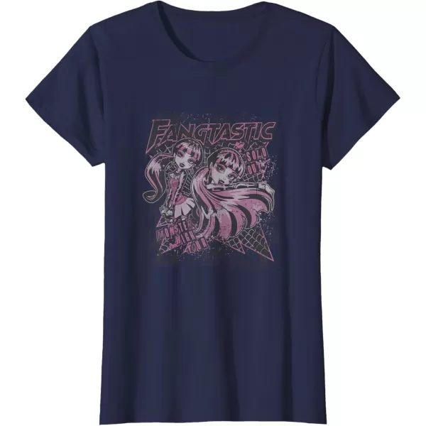 imageMonster High Alumni  Monster High Tour Draculaura TShirtNavy Blue