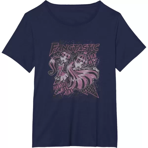 imageMonster High Alumni  Monster High Tour Draculaura TShirtNavy Blue