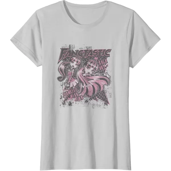 imageMonster High Alumni  Monster High Tour Draculaura TShirtSilver Grey