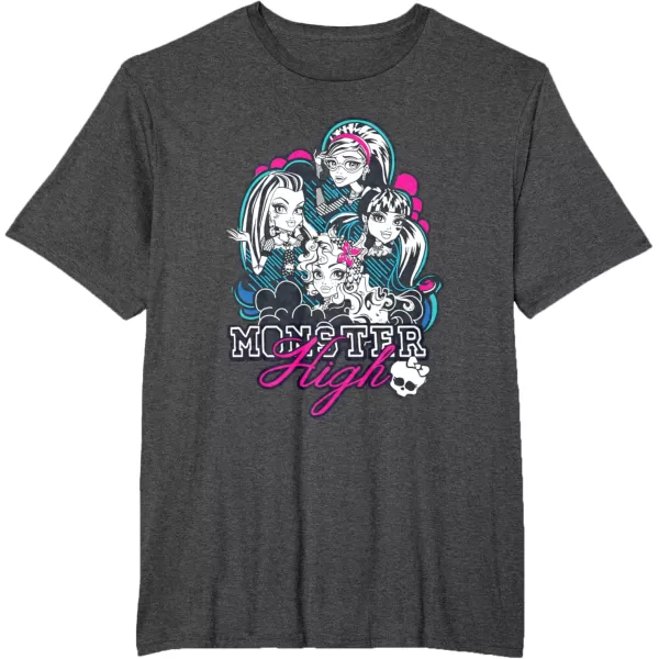 imageMonster High Alumni  Squad Goals TShirtDark Heather Grey