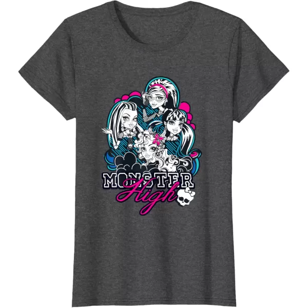 imageMonster High Alumni  Squad Goals TShirtDark Heather Grey