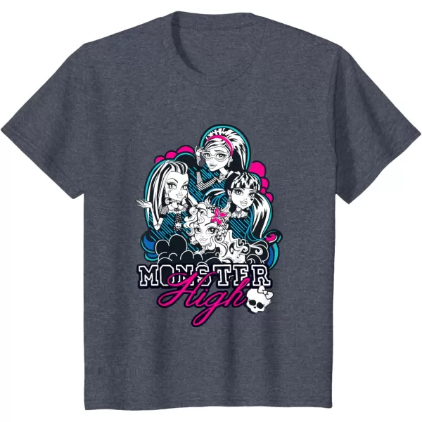 imageMonster High Alumni  Squad Goals TShirtHeather Blue