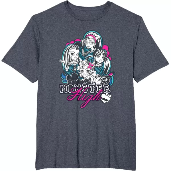 imageMonster High Alumni  Squad Goals TShirtHeather Blue