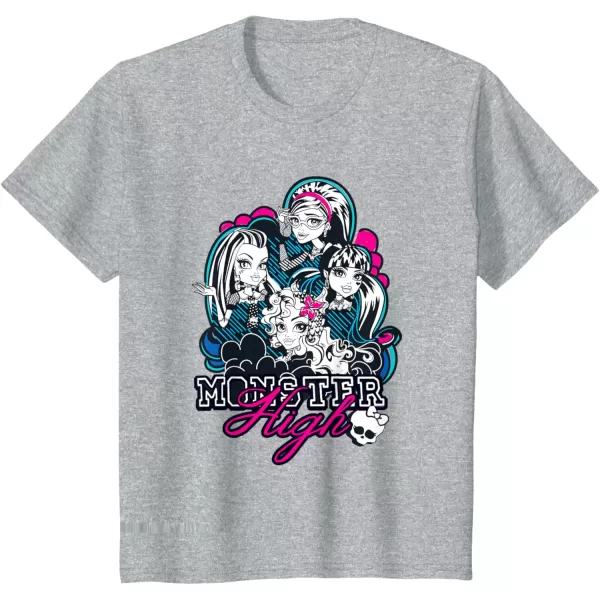 imageMonster High Alumni  Squad Goals TShirtHeather Grey